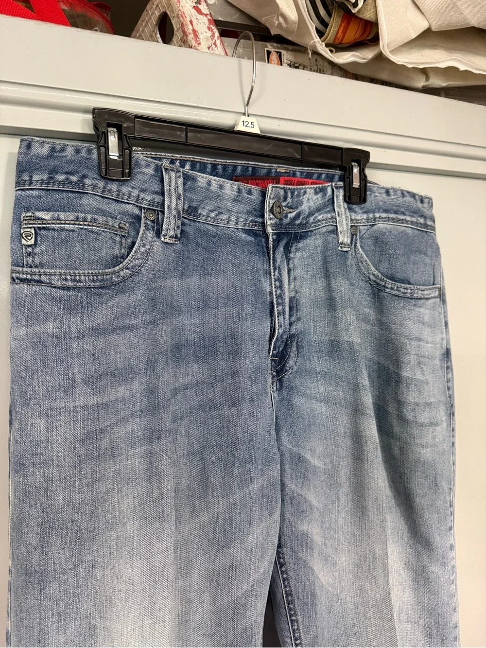 Rock & Roll Denim Double Barrel Straight Men’s Jeans - 36x38